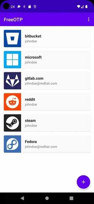 FreeOTP��׿�ֻ����ͼ1