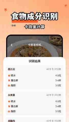 食物热量一键查截图3