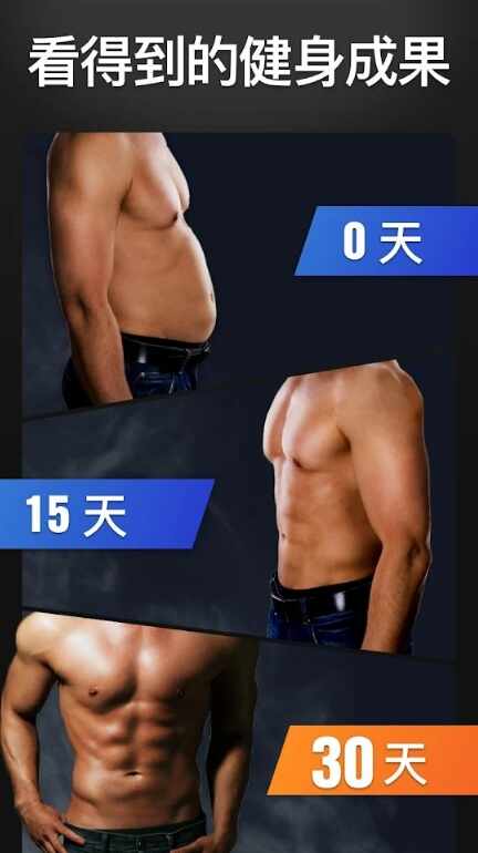 30天内练出六块腹肌截图1