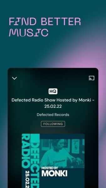 mixcloud软件app截图1
