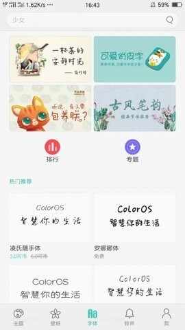 oppo主题商店旧版本截图1