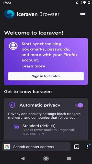 Iceraven浏览器截图5