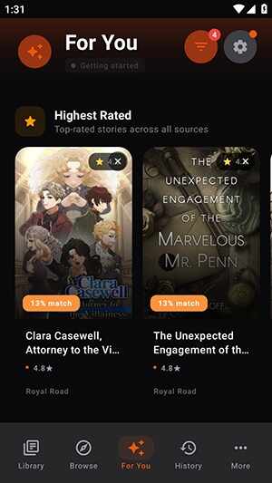 Novery小说APP最新版截图4