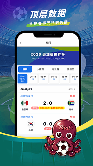 保罗AI足球分析截图1