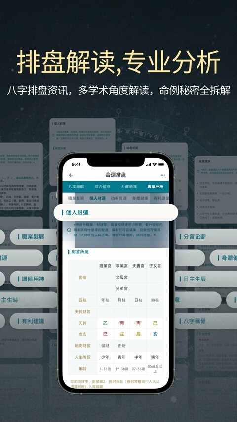 论玄排盘截图3