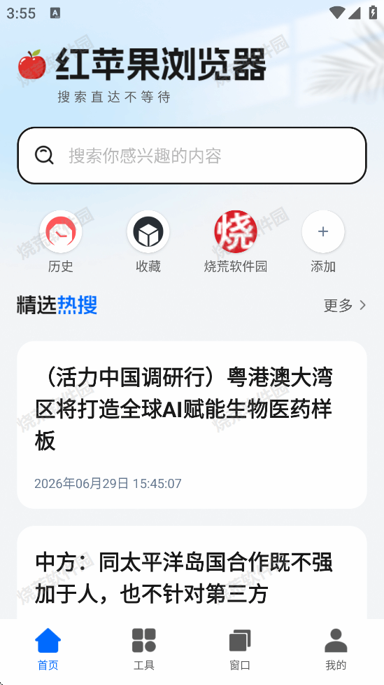 红苹果浏览器截图2