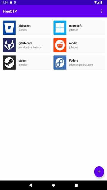 FreeOTP截图3