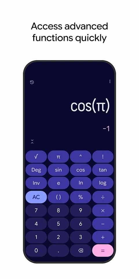 谷歌计算器截图1